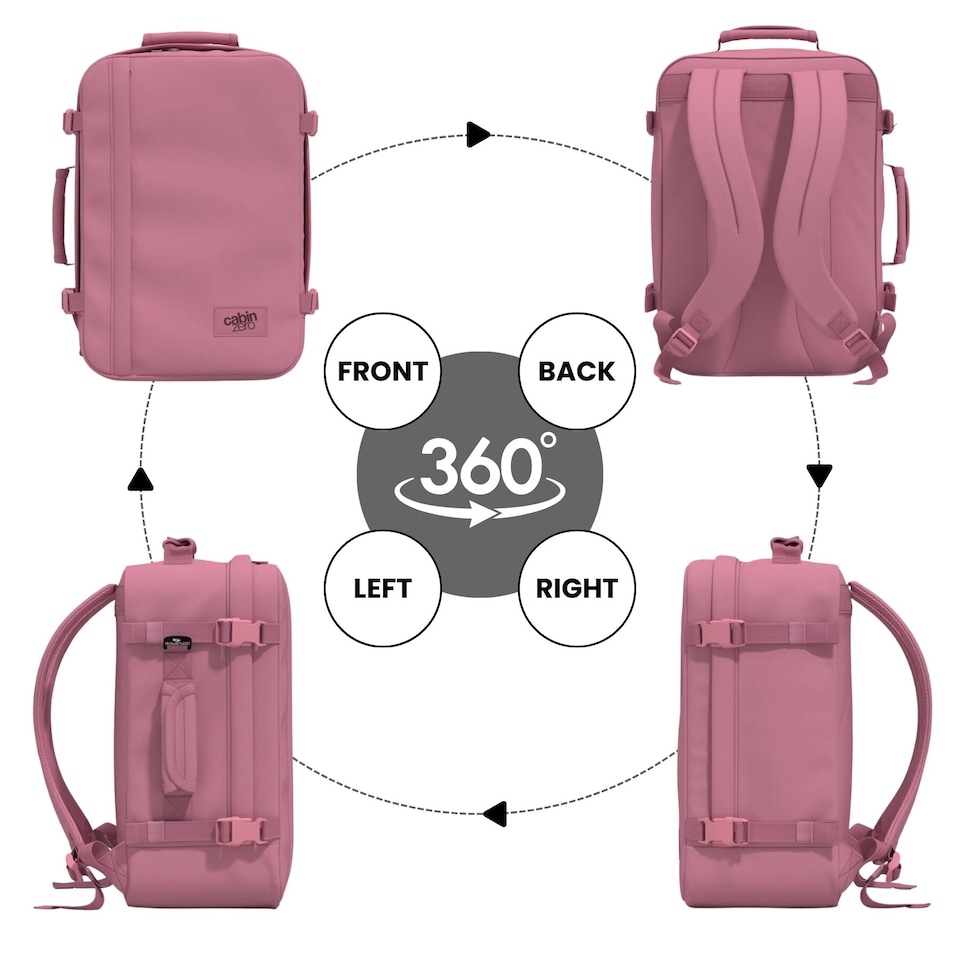 image 1 of CabinZero Classic Cabin Backpack 36L, Carry-on Approved with Lightweight Build