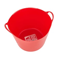 Red Gorilla - Gorilla Tub 38L - Flexible Multi-Use Bucket | Red