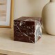 image 1 of Interiors by Premier Marble Cube Ornament,Durable & Long-lasting Clear Cube Ornament, Easy to Clean Marble Ornament