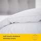 image 3 of Silentnight Cooler Summer 4.5 Tog Duvet, Hypoallergenic, Made in the UK, King