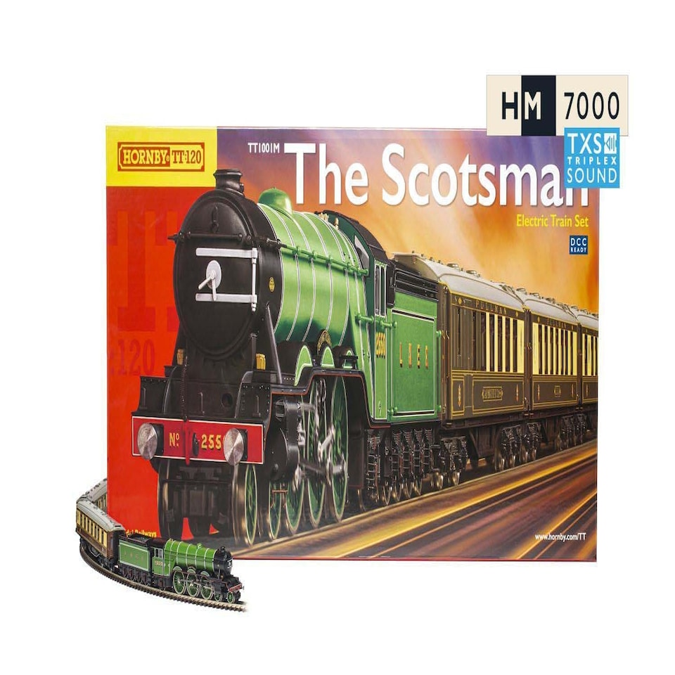 Hornby TT:120 The Scotsman Train Set (DCC-Sound)