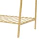 image 4 of Living and Home Bamboo Bedroom Clothes Rack - Natural - 130cm
