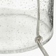 image 6 of Transparent Bubble Glass Table Lamp with Shade | Clear | Clear | 1