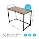 image 3 of Desk Computer PC Laptop Home Office Work desk 100cm, Study Light Brown Rustic Style Brown