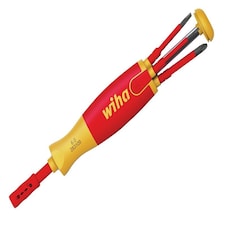 Wiha LiftUp electric Bit Magazine SL/PH Screwdriver Set, 6 Piece