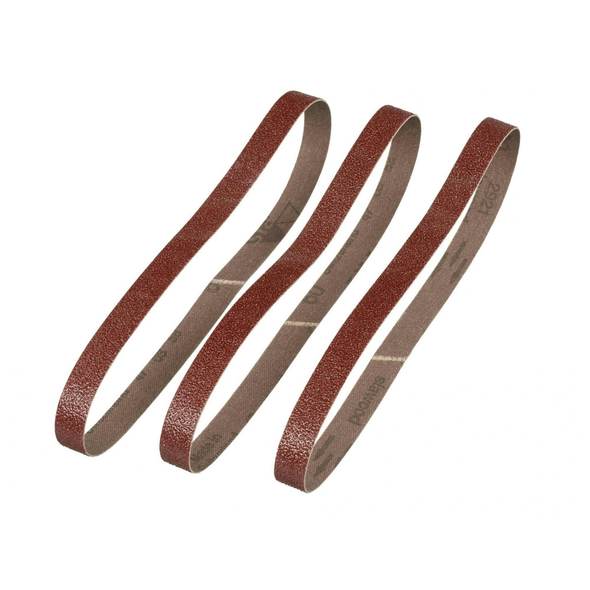 Irwin Powerfile Sanding Belts - Multi Colour - 60G (Pack 3)