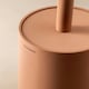 image 4 of Cosmic Free Standing Toilet Brush Holder Sand with Durable Resin for Bathroom