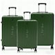 image 1 of Alivio Lightweight Expandable Hard Shell Suitcase with Spinner Wheels (Green)