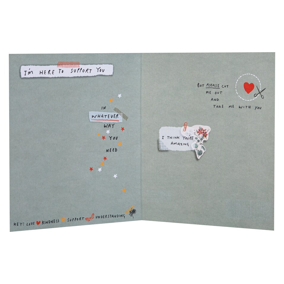 image 1 of Hallmark Maggie's - Cancer Treatment Charity Card - Chemo Thinking of You Design