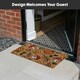 image 5 of JVL Latex Backed Coir Entrance Doormat 45x75cm - Autumn