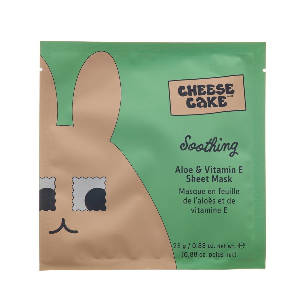 image 1 of Cheesecake Face Time Assorted Sheet Mask Set of 5