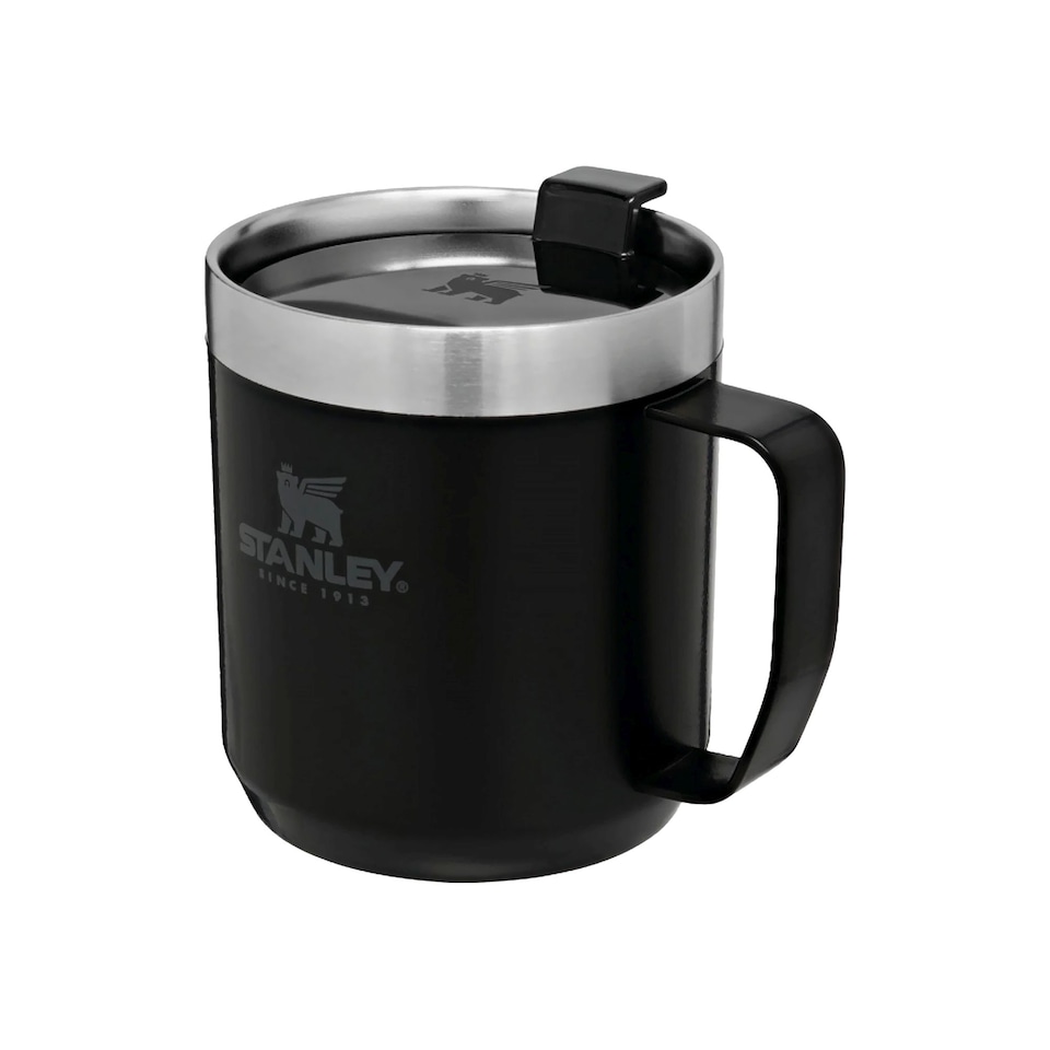 image 1 of Stay Hot Camp Mug 0.35L | Black | Black | One Size | 1