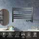 image 2 of Infrared Heating Towel Rail Radiator, Modern Heating Warmer Wall Mounted Ladder for Bathroom ( Black)