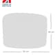 image 5 of rucomfy Velvet Pouffe - Indoor Bean Bag Footstool