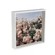 image 1 of Nicola Spring 3D Deep Box Photo Frame - 12 x 12" - White