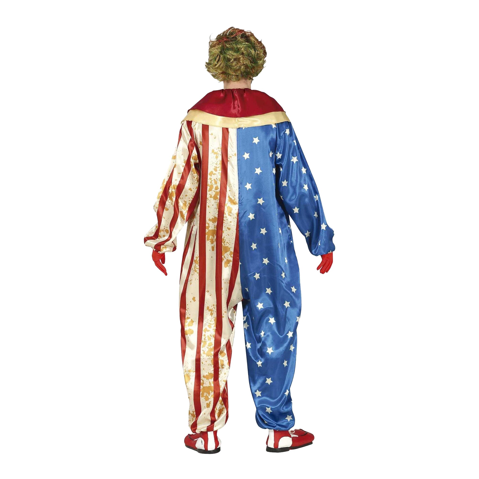 Clown-Kostüm Für Mädchen – Circus Punkte Design, Inklusive Kleid, Hose & Haarband (Größe S)