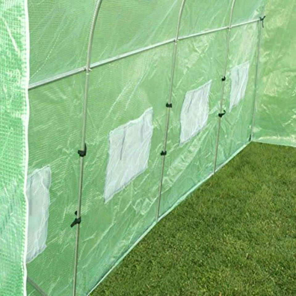 image 1 of Primrose Premium Polytunnel Galvanised Frame 4m x 2m