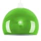 image 4 of ValueLights Mini Arco Green Dome Ceiling Pendant Shade | Green