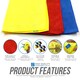 image 2 of Multipurpose Microfibre Cleaning Cloth 40cm x 40cm Super Soft Washable and Lint Free - Pack of 24
