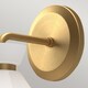 image 4 of Alora Mood Halston Dome Wall Lamp Contemporary Brushed Gold 1x E14