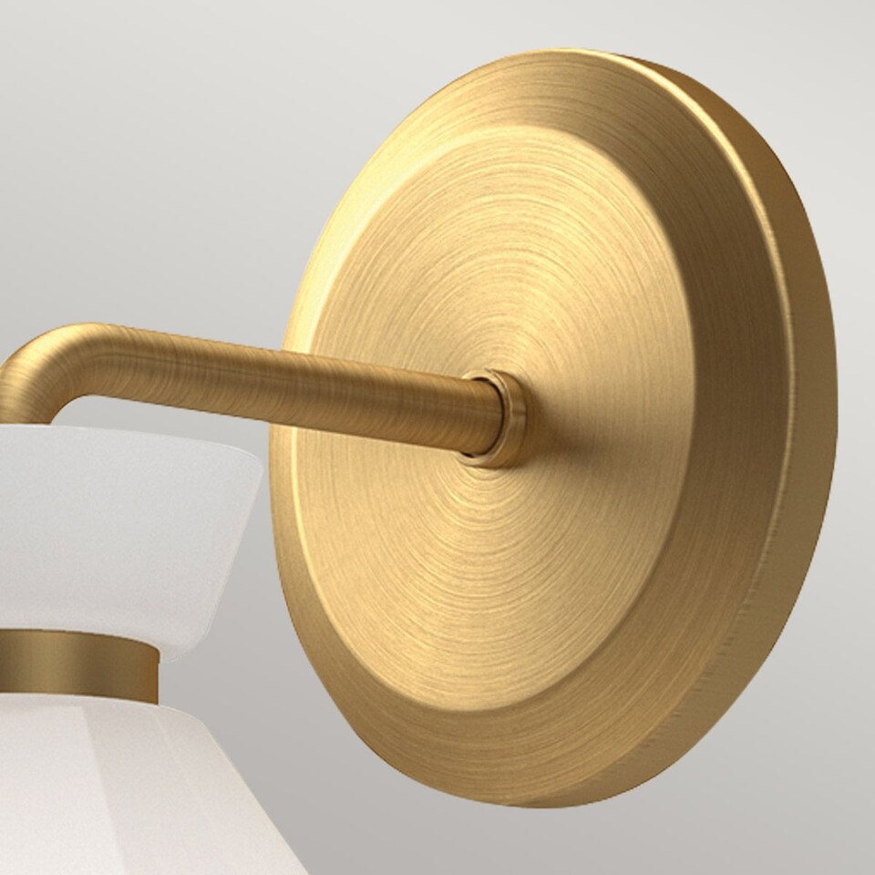 image 1 of Alora Mood Halston Dome Wall Lamp Contemporary Brushed Gold 1x E14