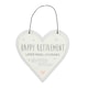 image 2 of Widdop Gifts Happy Retirement Heart Plaque