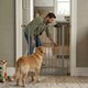 image 8 of Safetots Extra Tall Metal Safety Gate Pressure Fit, 107.4cm - 115cm, Slate Grey, 104cm in Height, Extra Tall Stair Gate, Tall Baby Gate, Easy Installation