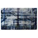 image 2 of Blue Grunge Pattern (Bath Towel)