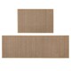 image 1 of JVL Antarra Machine Washable Entrance Doormat and Runner Set - Beige