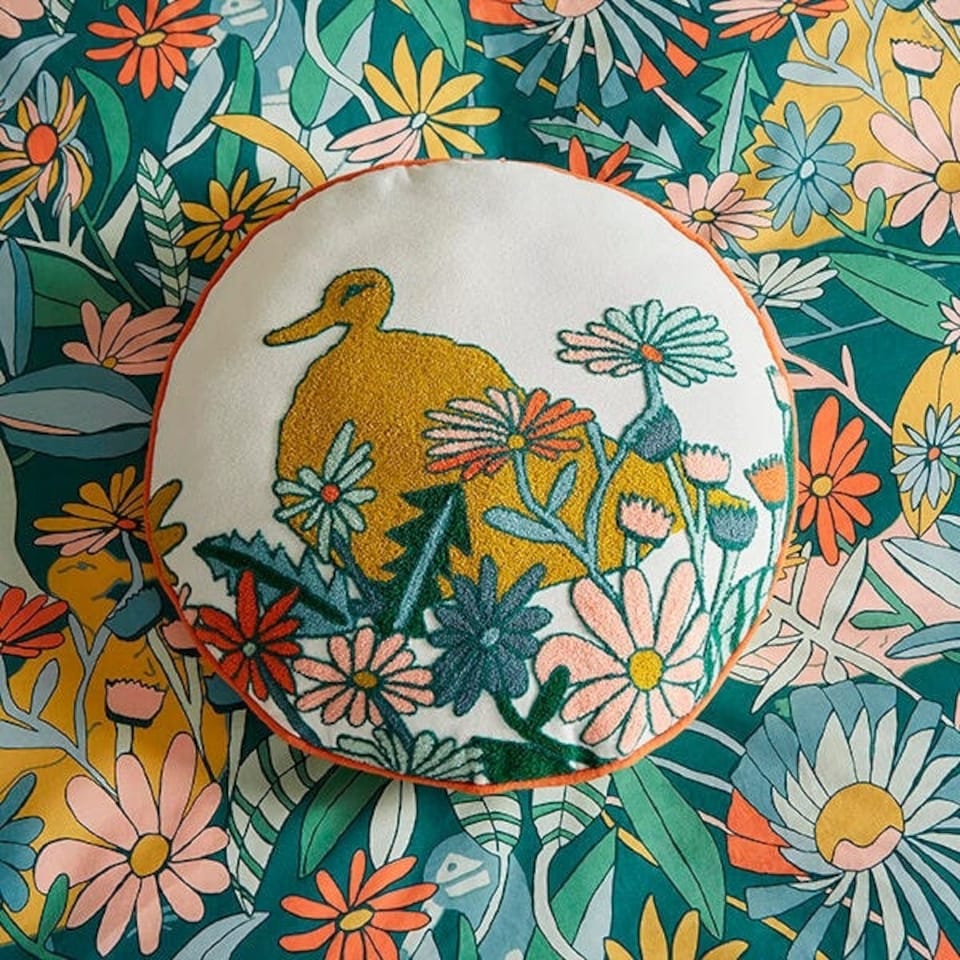 image 1 of Scion River Wander Cushion 45cm x 45cm Twilight