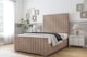 image 2 of Sloomy Madison Mink Naples Bed Frame With 50" Upholstered Headboard 5' King