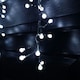 image 5 of 4.8m Multi Function Frosted White LED Cluster Curtain Lights Christmas Decorations with Timer