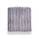 image 3 of BHS Jumbo Cord Throw with Plain Velvet Backing, Grey Grey | Grey