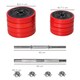 image 7 of HOMCOM 20KGS Dumbbell & Barbell  Adjustable Ergonomic Set Exercise in Home Gym Red | Black | Standard