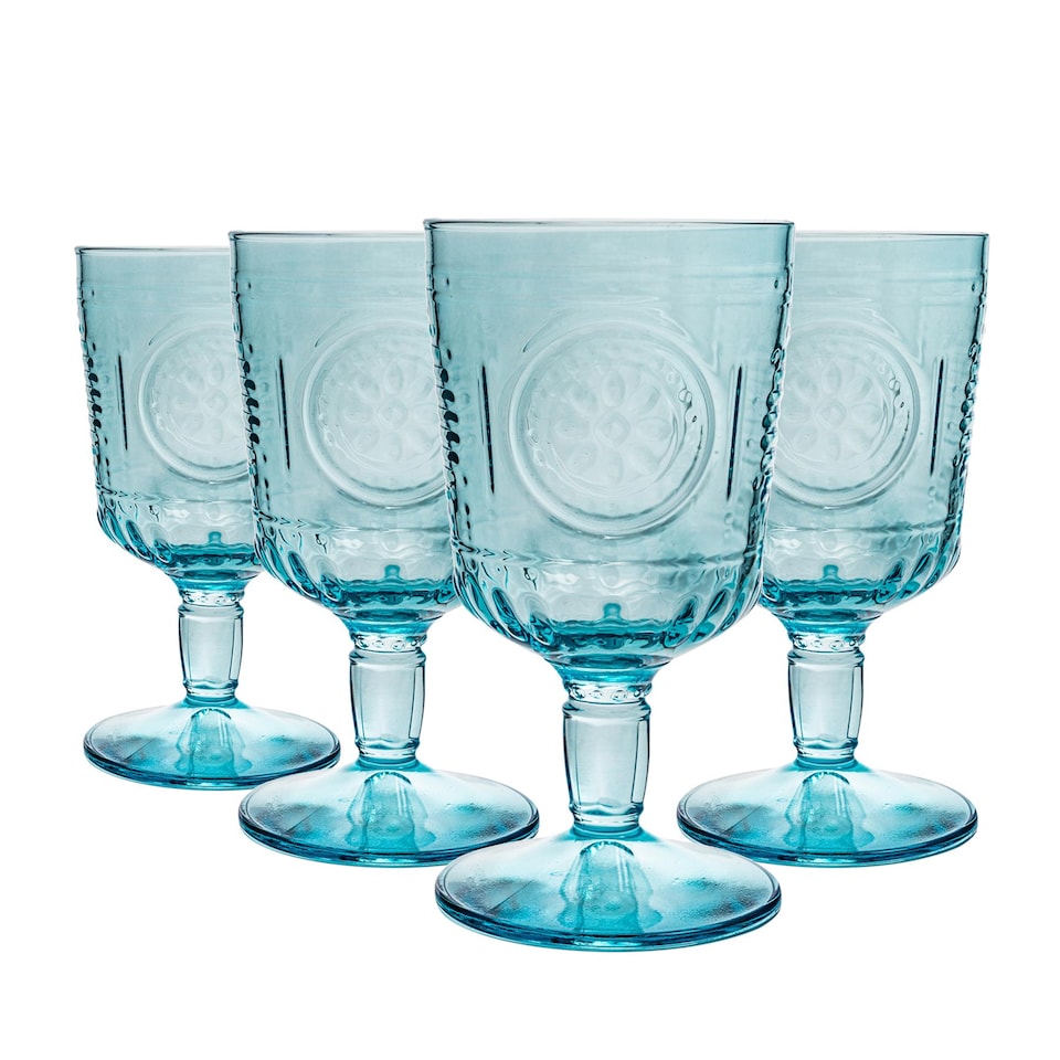image 1 of Bormioli Rocco Romantic Wine Glasses - 320ml - Pack of 4