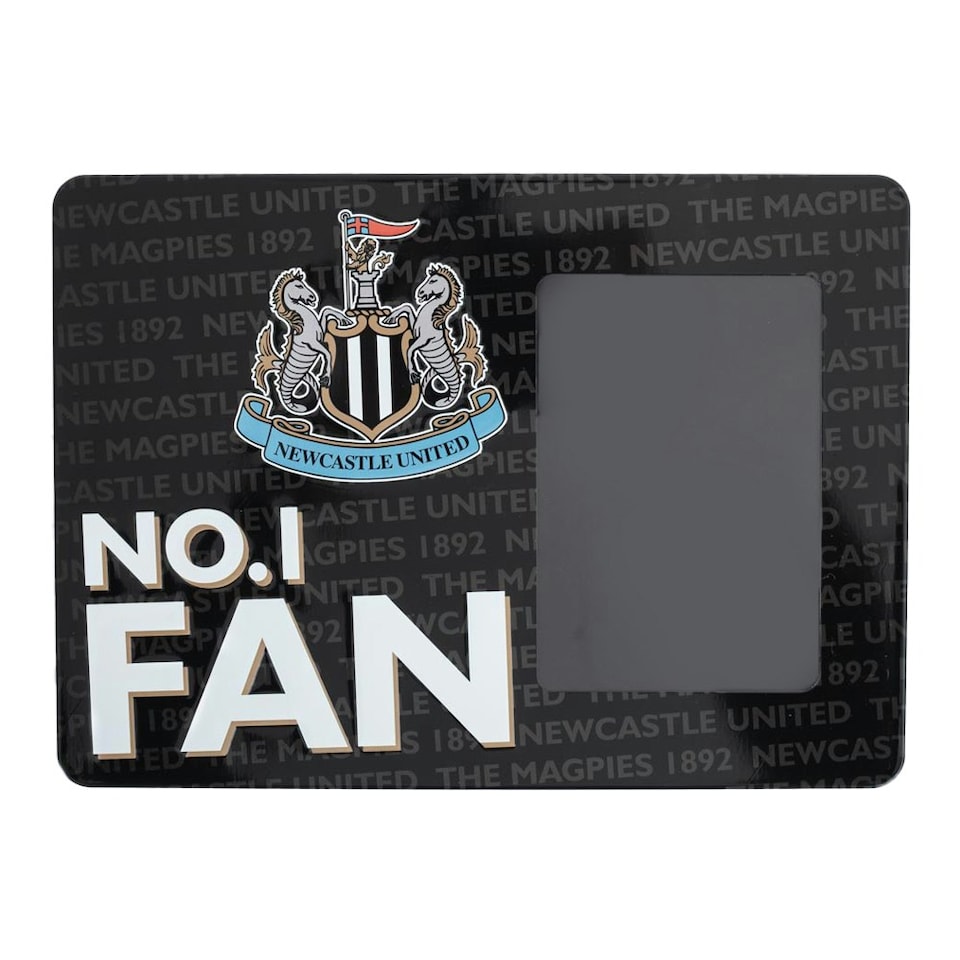 image 1 of Newcastle United FC No. 1 Fan Frame Sign - Black/White - One Size