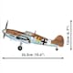 image 5 of Messerschmitt BF 109 G brick model plane - COBI 5761 - 350 bricks