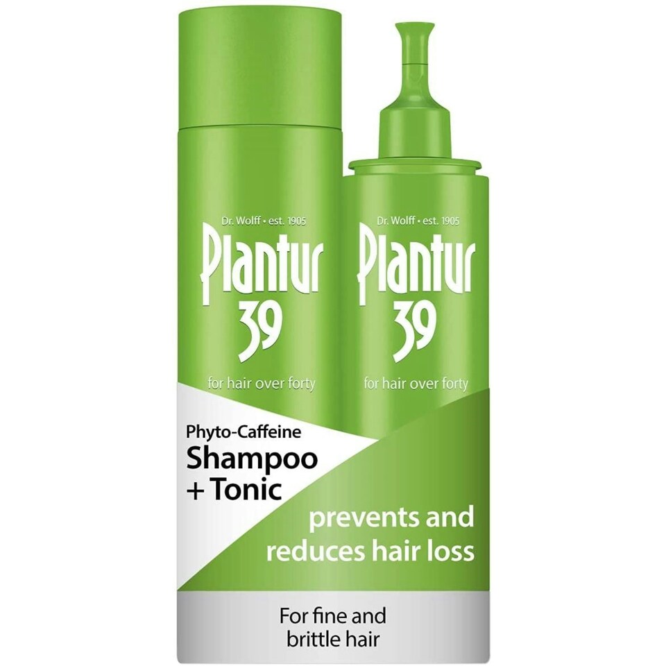 image 1 of Plantur 39 Phyto-Caffeine Shampoo and Tonic Set | Prevents and Reduces Hair Loss