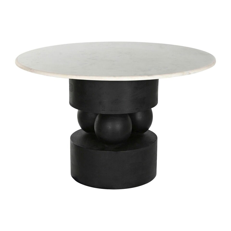 image 1 of Dining Table Home ESPRIT Marble Mango wood 120 x 120 x 76 cm N/A