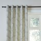 image 2 of Fusion Matteo Eyelet Curtains Natural