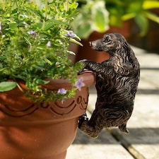 Cocker Spaniel Plant Pot Hanger - L11 x W6 x H5.5 cm