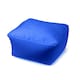 image 5 of Waterproof Cube Indoor Outdoor Bean Bag Foot Stool Pouffe Blue