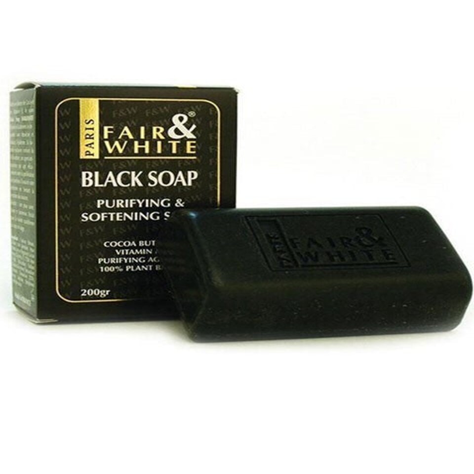 Fair And White Original Dark Skin Black Soap 200 g