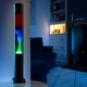 image 1 of Nova Lava Lamp Rainbow Black