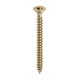 image 1 of Timco - Solo Chipboard & Woodscrews - PZ - Double Countersunk - Yellow (Size 6.0 x 70 - 200 Pieces)