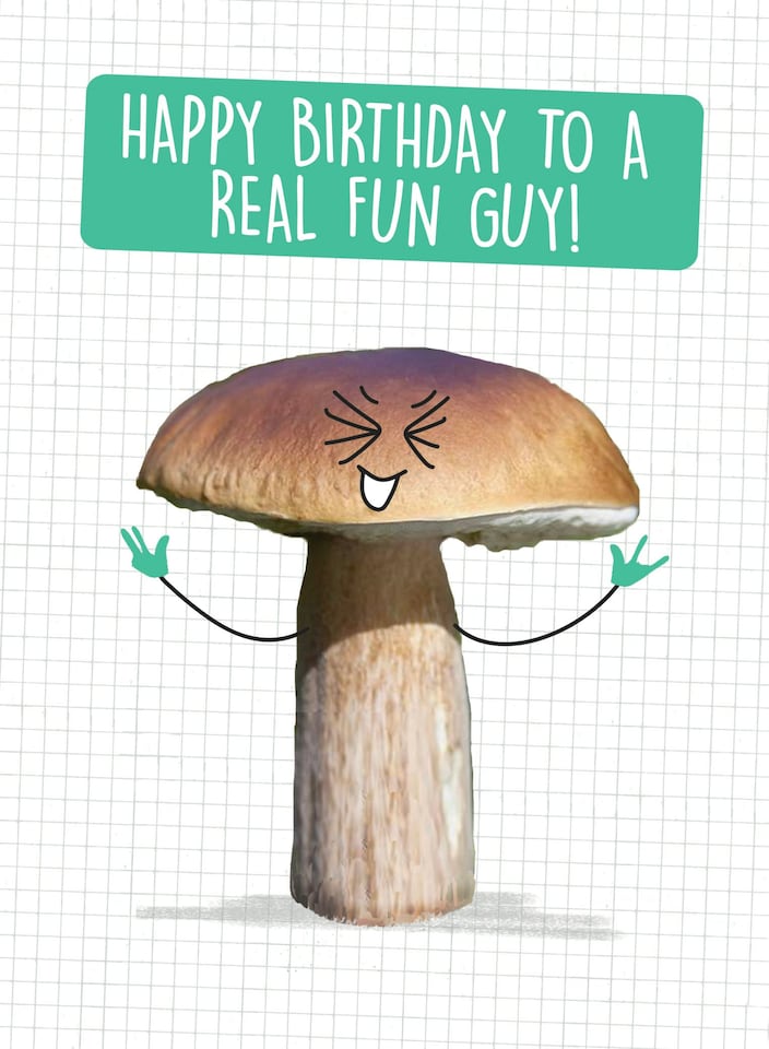 image 1 of Happy Birthday To A Real Fun Guy! - Funny Birthday Card