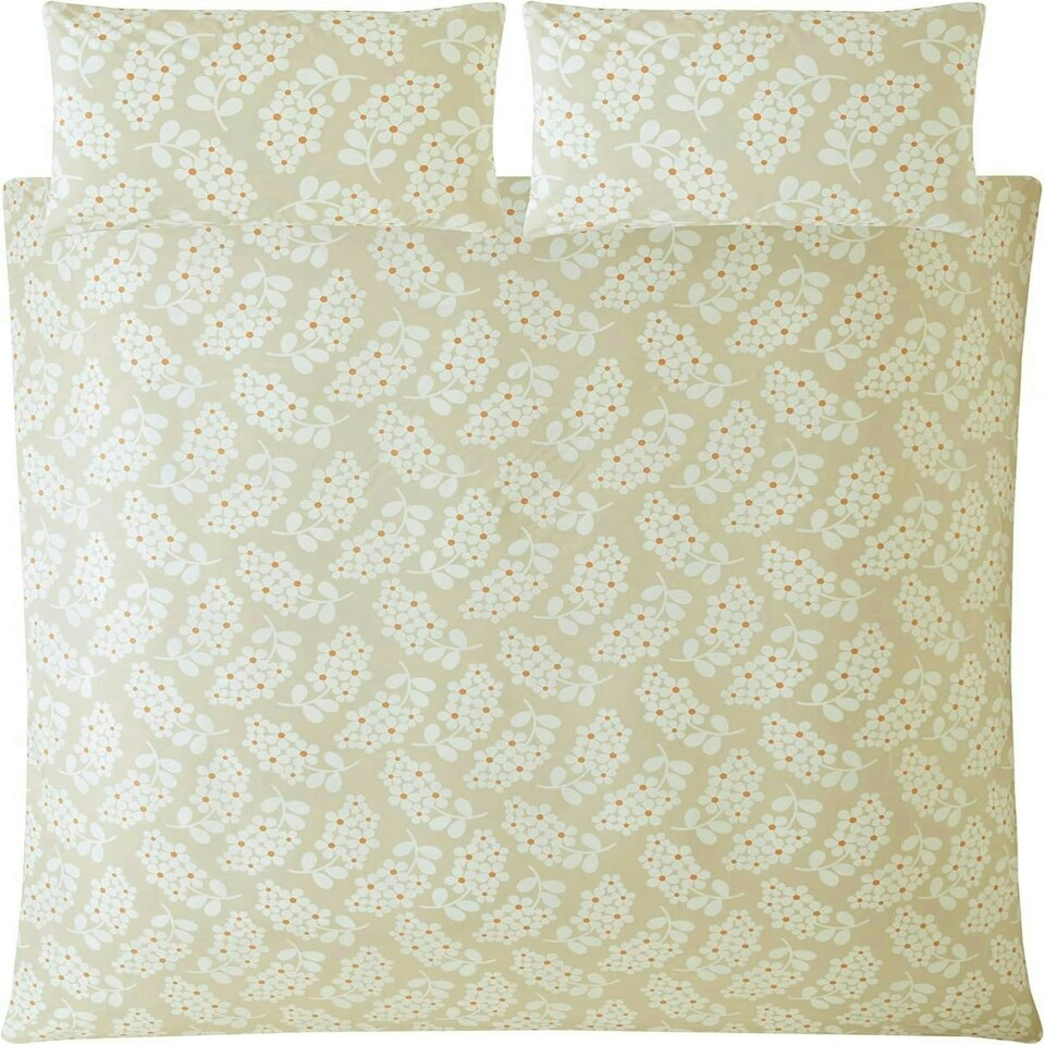 image 1 of Wisteria Duvet Cover Set - King - Taupe