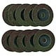 image 4 of 10 x Flap Discs 40 Grit Angle Grinder 4.5" (115mm) Flat Sanding Grinding AU025