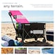image 7 of Folding Trolley RollRider with Telescopic Handle and Front Swivel Wheels | Black | black | 1