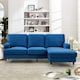image 1 of Woodbury Reversible Corner Sofa - Blue